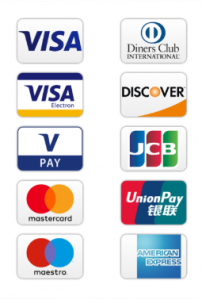 Credit Card Acceptance sticker